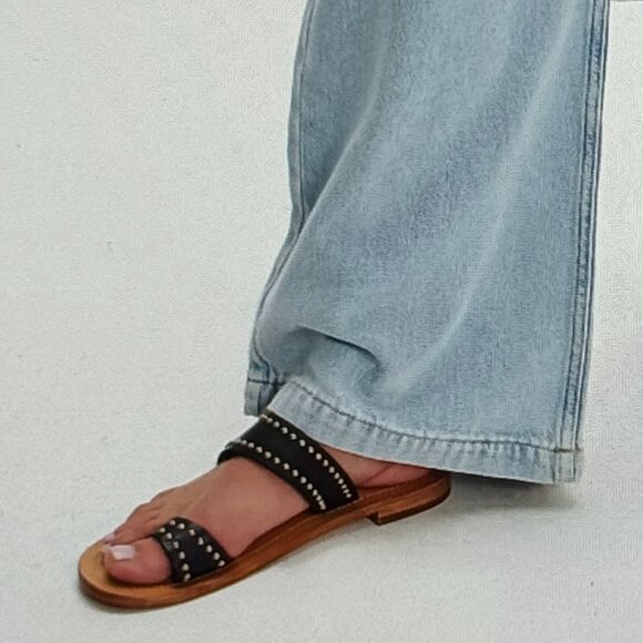 New WithTags Free People Amelie Tiny Stud Sandals Jewelry Ring Flats - Picture 3 of 4